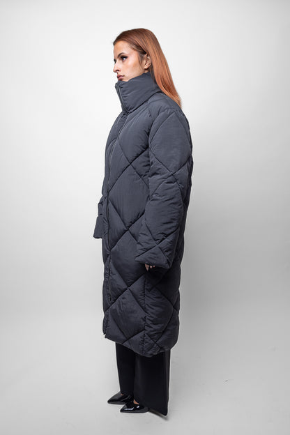 Long Quilted Jacket