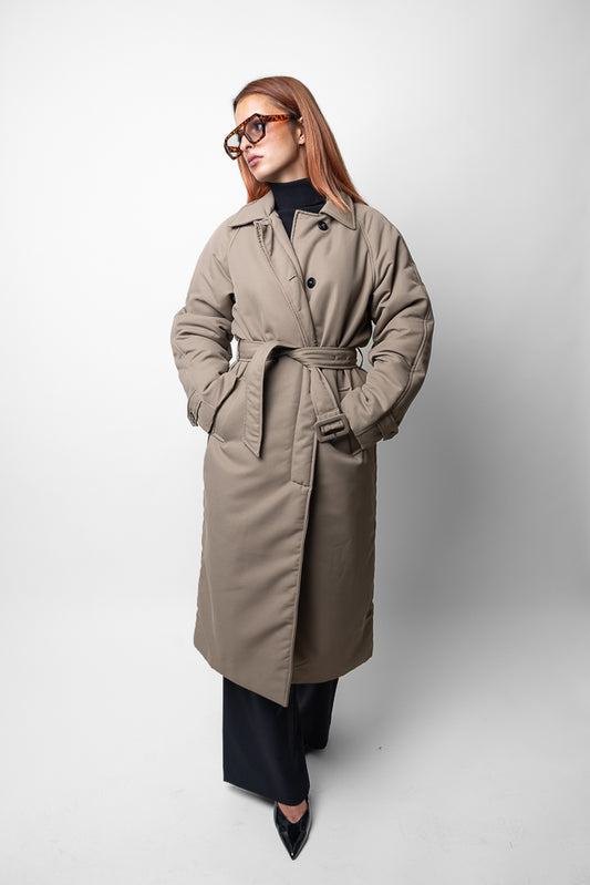 Curved Long Coat