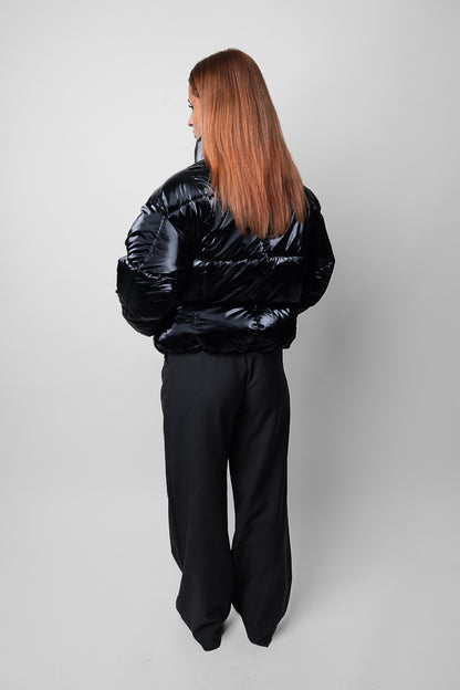 Glossy Crop Jacket