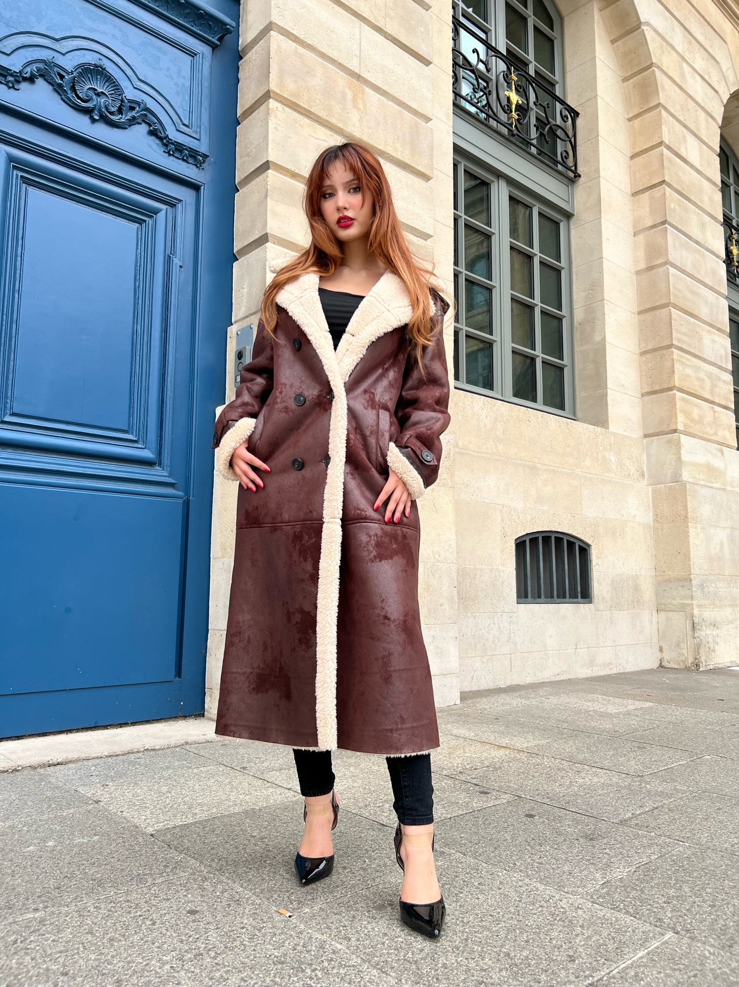 Long Aviator Coat